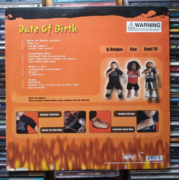 LP Arsonists -Date Of Birth 2001 - Image 2