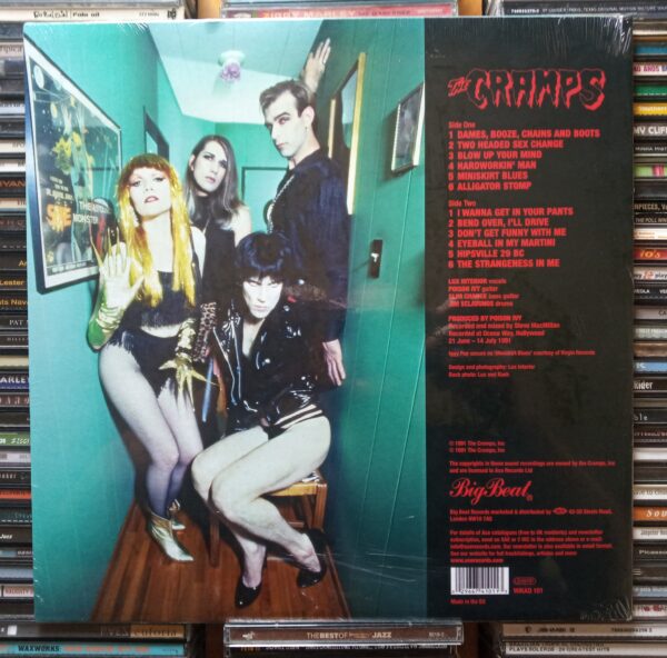 LP The Cramps - Look Mom No Head! 1991 REED. 2014 (Novo/Lacrado) - Image 2