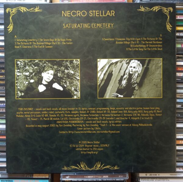 LP Necro Stellar - Saturating Cemetery 2005 REED. 2015 - Image 2