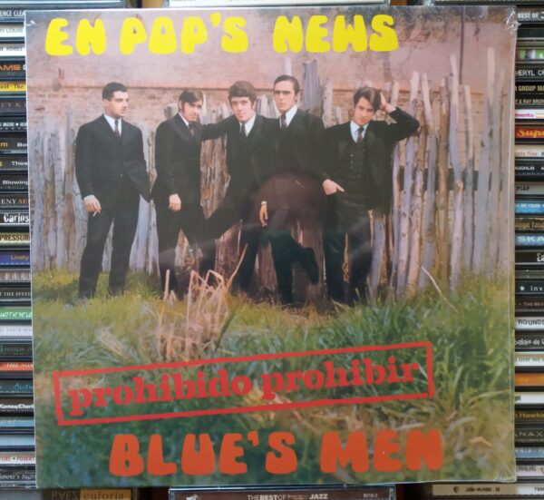 LP Blue's Men – Prohibido Prohibir - En Pop's News 1968 REED. 2013 (Novo/Lacrado)