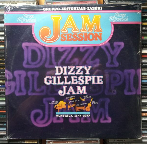 LP Dizzy Gillespie - Dizzy Gillespie Jam 1981 (Novo/Lacrado)