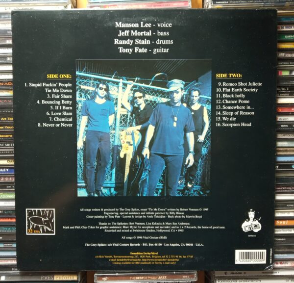 LP The Grey Spikes - Year Zero 1997 - Image 2