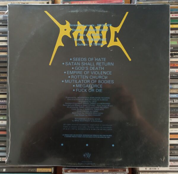 LP Panic - Rotten Church 1987 REED. 2019 (Novo/Lacrado) - Image 2