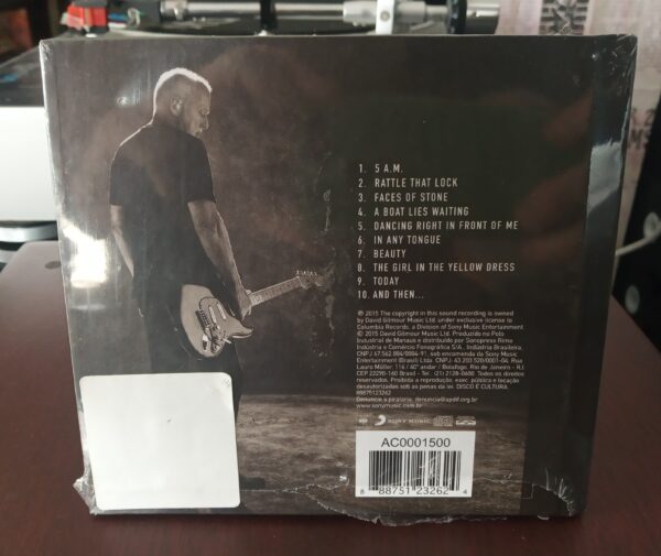 CD David Gilmour - Rattle That Lock 2015 (Novo/Lacrado) - Image 2