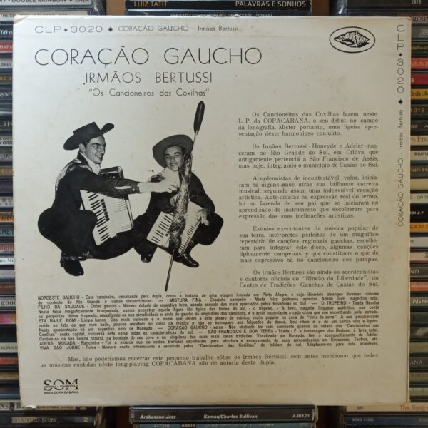 LP Irmãos Bertussi – Coração Gaucho 1955 - Image 2