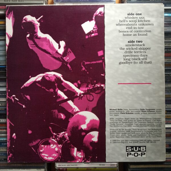LP The Walkabouts ‎– Cataract 1989 - Image 2